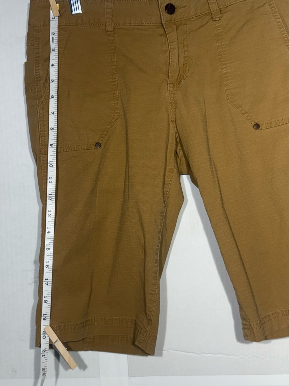 Parana Bermuda Women’s Sz 10 Khaki Tan - Picture 4 of 10
